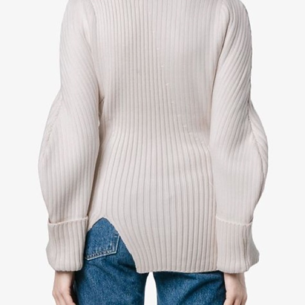 Jacquemus Knit Sweater In Light Pink - Picture 3 of 7